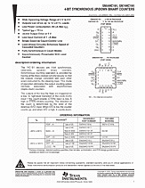 DataSheet SN74HC191 pdf